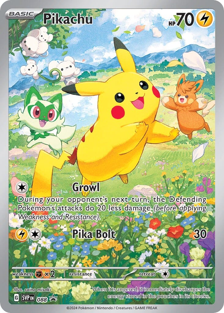 Pikachu (088) [Scarlet & Violet: Black Star Promos] Pokemon Single Pokémon  | Multizone: Comics And Games