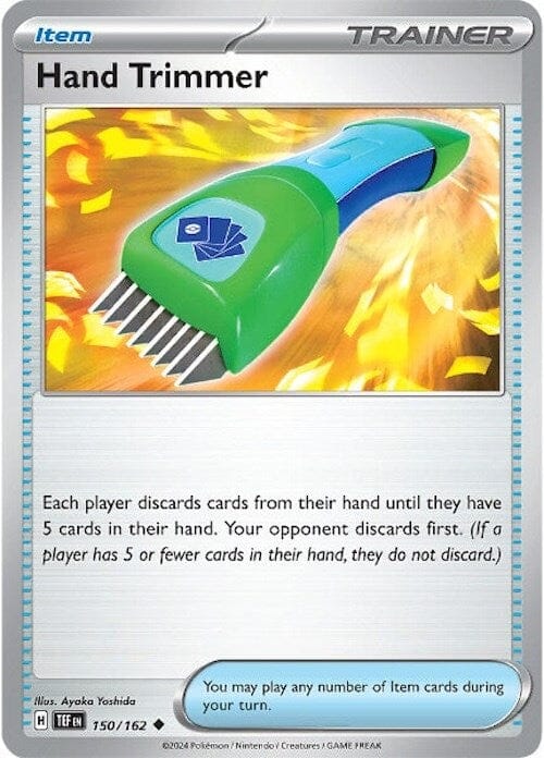Hand Trimmer (150/162) [Scarlet & Violet: Temporal Forces] Pokemon Single Pokémon  | Multizone: Comics And Games