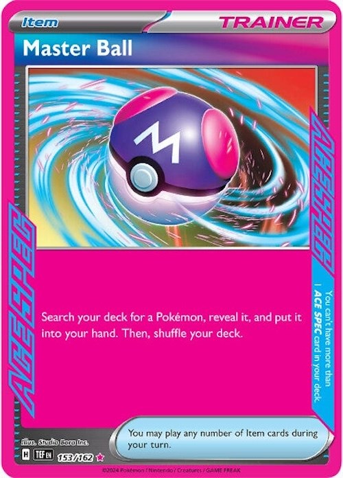 Master Ball (153/162) [Scarlet & Violet: Temporal Forces] | Multizone: Comics And Games