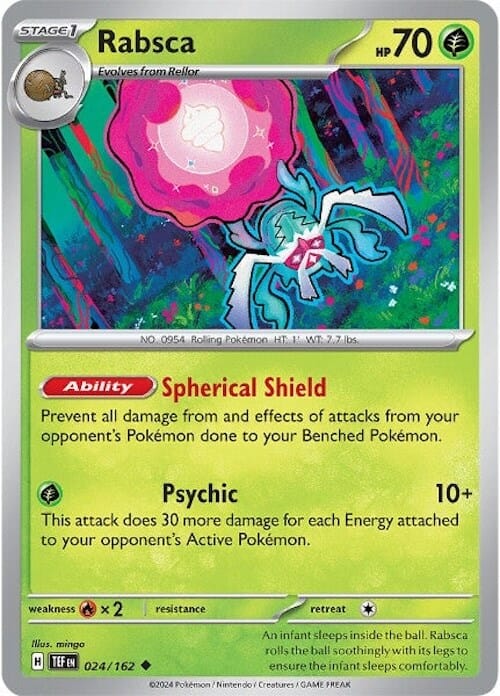 Rabsca (024/162) [Scarlet & Violet: Temporal Forces] Pokemon Single Pokémon  | Multizone: Comics And Games