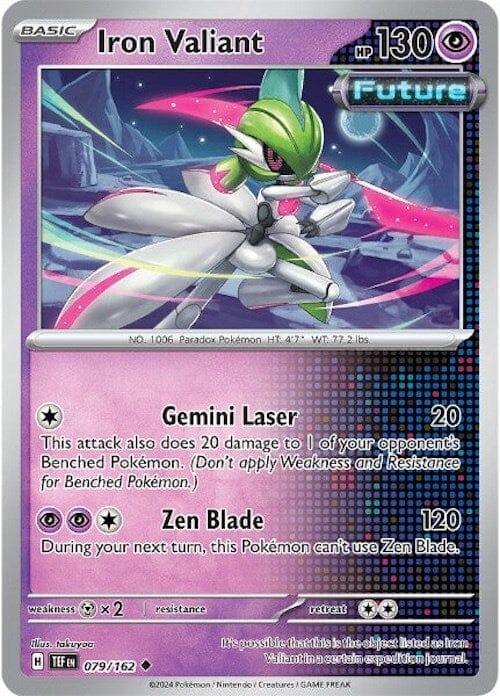 Iron Valiant (079/162) [Scarlet & Violet: Temporal Forces] Pokemon Single Pokémon  | Multizone: Comics And Games