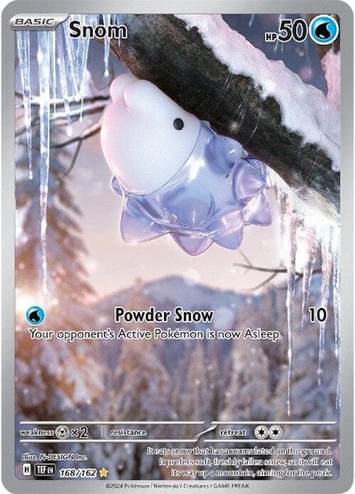 Snom (168/162) [Scarlet & Violet: Temporal Forces] Pokemon Single Pokémon  | Multizone: Comics And Games