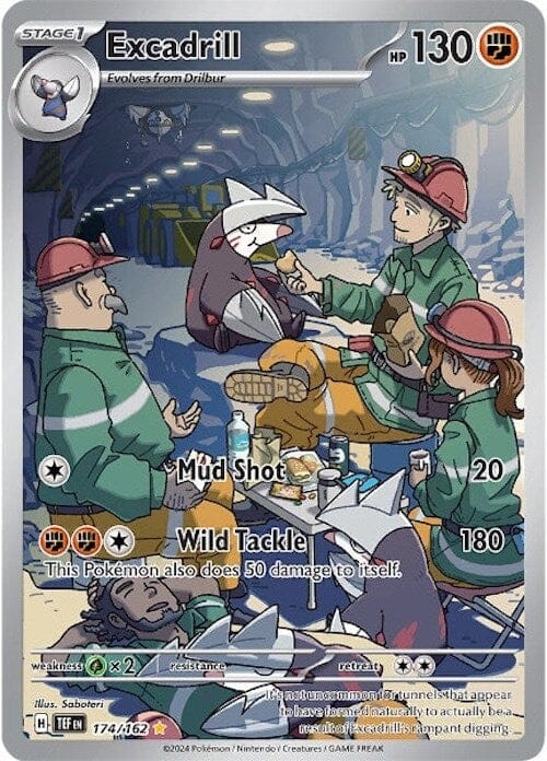 Excadrill (174/162) [Scarlet & Violet: Temporal Forces] Pokemon Single Pokémon  | Multizone: Comics And Games