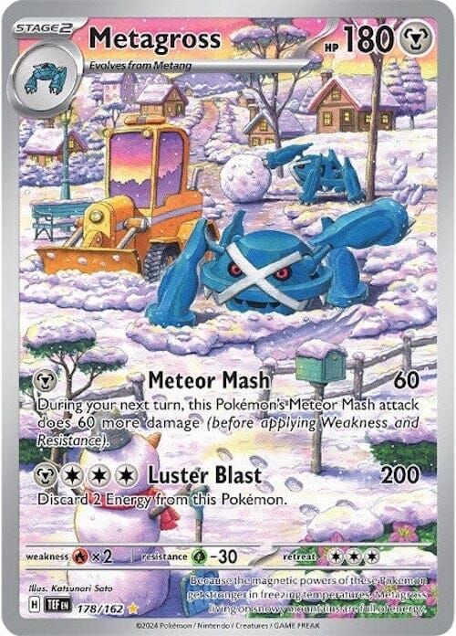 Metagross (178/162) [Scarlet & Violet: Temporal Forces] Pokemon Single Pokémon  | Multizone: Comics And Games
