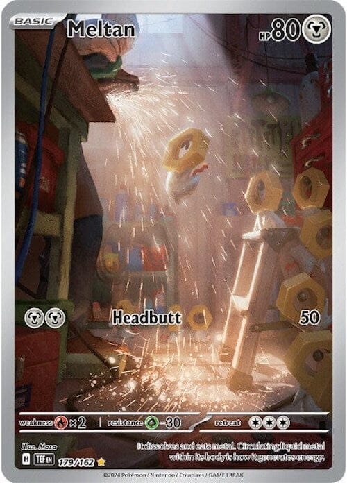 Meltan (179/162) [Scarlet & Violet: Temporal Forces] Pokemon Single Pokémon  | Multizone: Comics And Games