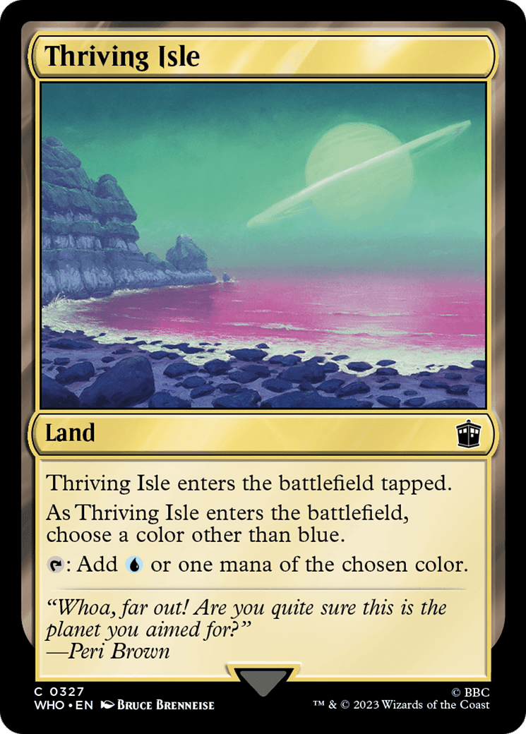 Thriving Isle [Doctor Who] MTG Single Magic: The Gathering  | Multizone: Comics And Games