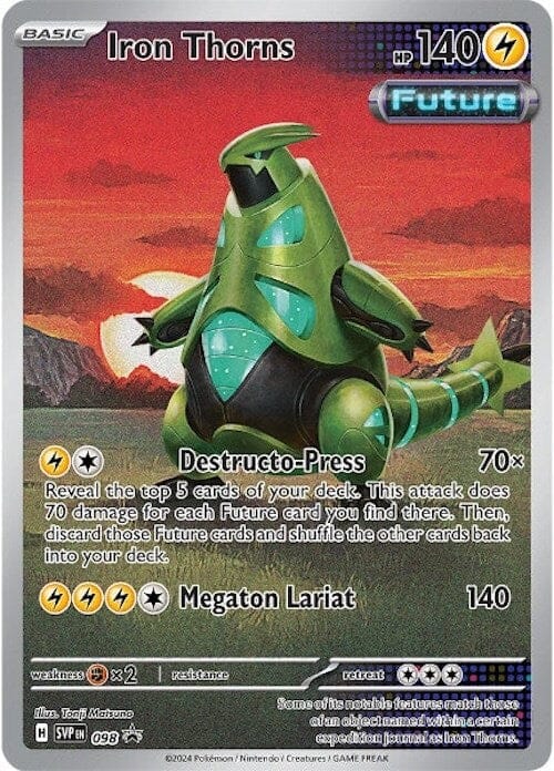 Iron Thorns (098) [Scarlet & Violet: Black Star Promos] Pokemon Single Pokémon  | Multizone: Comics And Games