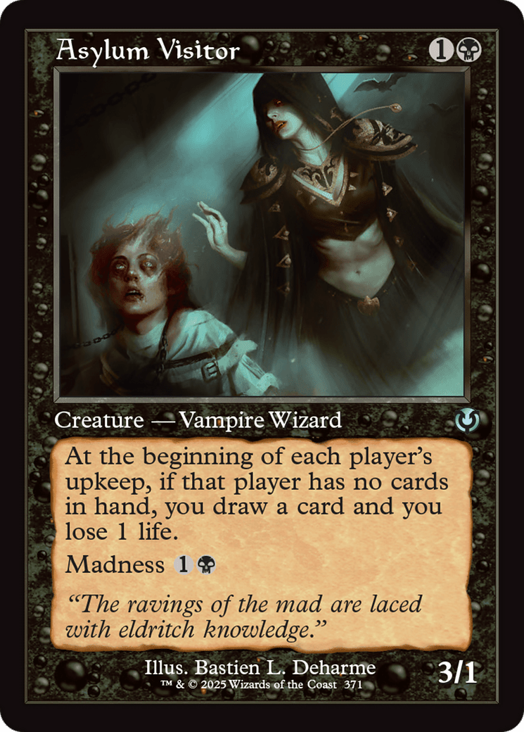 Asylum Visitor (Retro Frame) [Innistrad Remastered] MTG Single Magic: The Gathering  | Multizone: Comics And Games