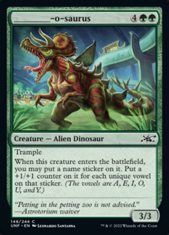 _____-o-saurus [Unfinity] MTG Single Magic: The Gathering  | Multizone: Comics And Games