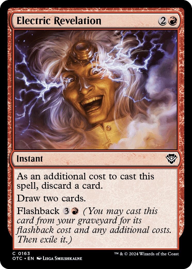 Electric Revelation [Outlaws of Thunder Junction Commander] MTG Single Magic: The Gathering  | Multizone: Comics And Games