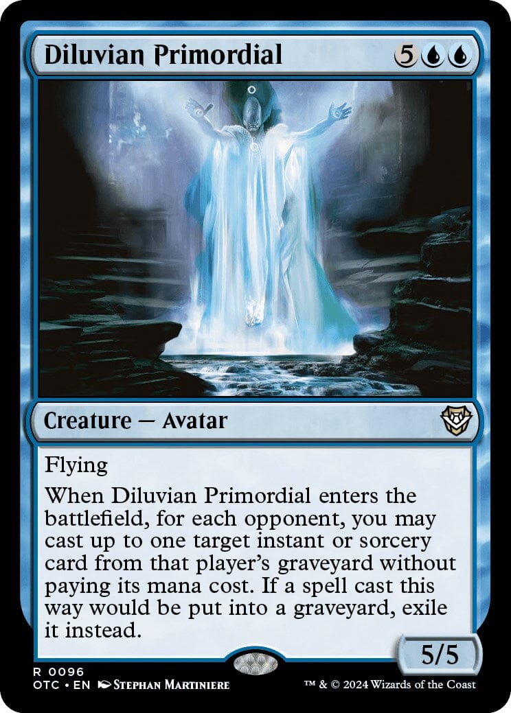 Diluvian Primordial [Outlaws of Thunder Junction Commander] MTG Single Magic: The Gathering  | Multizone: Comics And Games