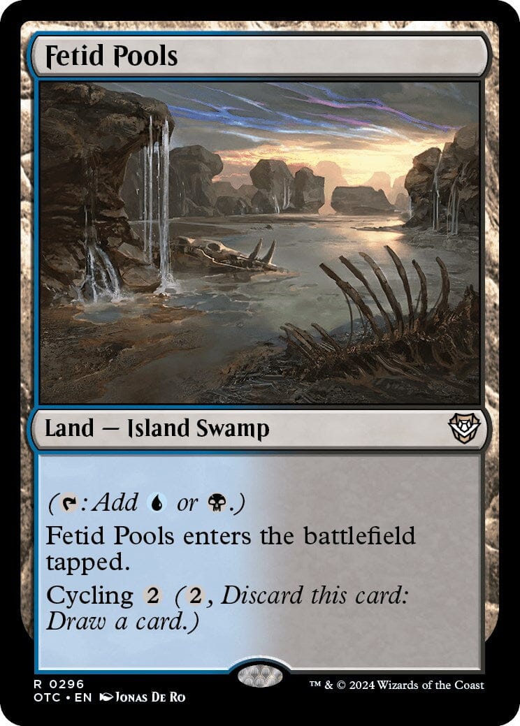 Fetid Pools [Outlaws of Thunder Junction Commander] MTG Single Magic: The Gathering  | Multizone: Comics And Games