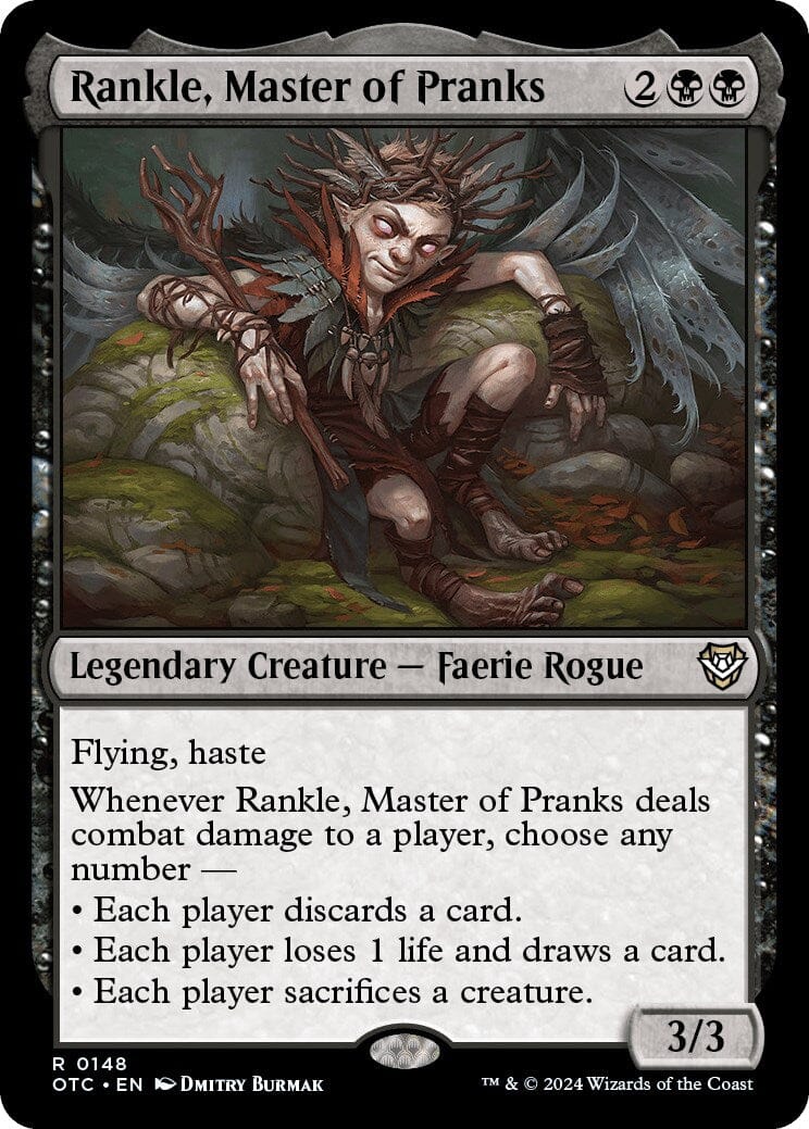 Rankle, Master of Pranks [Outlaws of Thunder Junction Commander] MTG Single Magic: The Gathering  | Multizone: Comics And Games