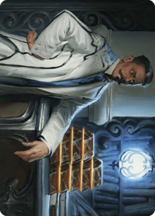 Baron Bertram Graywater Art Card [Outlaws of Thunder Junction Art Series] MTG Single Magic: The Gathering  | Multizone: Comics And Games