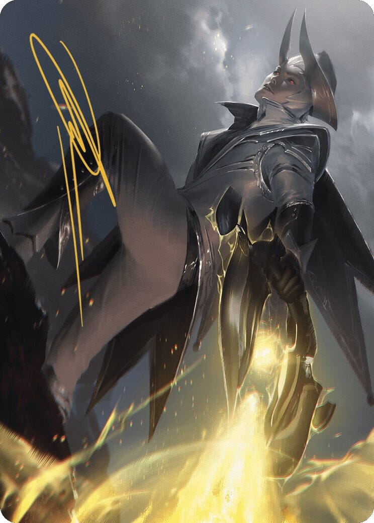 Ruthless Lawbringer Art Card (Gold-Stamped Signature) [Outlaws of Thunder Junction Art Series] MTG Single Magic: The Gathering  | Multizone: Comics And Games
