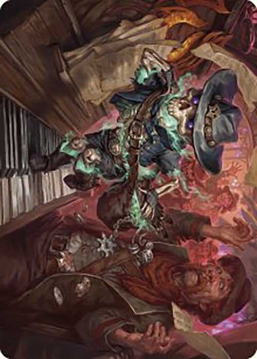 Tinybones, the Pickpocket Art Card [Outlaws of Thunder Junction Art Series] MTG Single Magic: The Gathering  | Multizone: Comics And Games