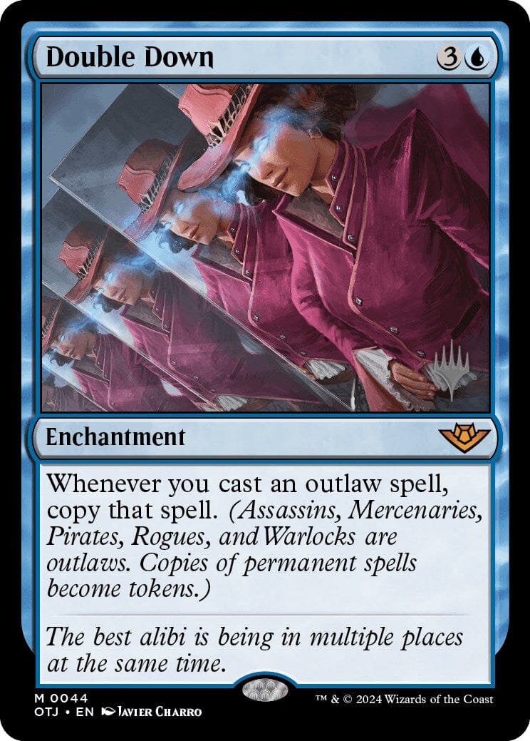 Double Down (Promo Pack) [Outlaws of Thunder Junction Promos] MTG Single Magic: The Gathering  | Multizone: Comics And Games