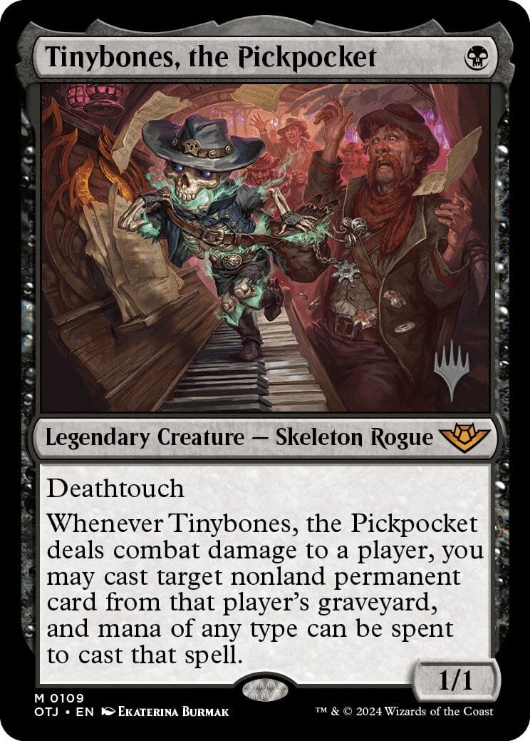 Tinybones, the Pickpocket (Promo Pack) [Outlaws of Thunder Junction Promos] MTG Single Magic: The Gathering  | Multizone: Comics And Games