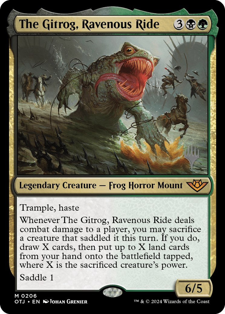 The Gitrog, Ravenous Ride (Promo Pack) [Outlaws of Thunder Junction Promos] | Multizone: Comics And Games
