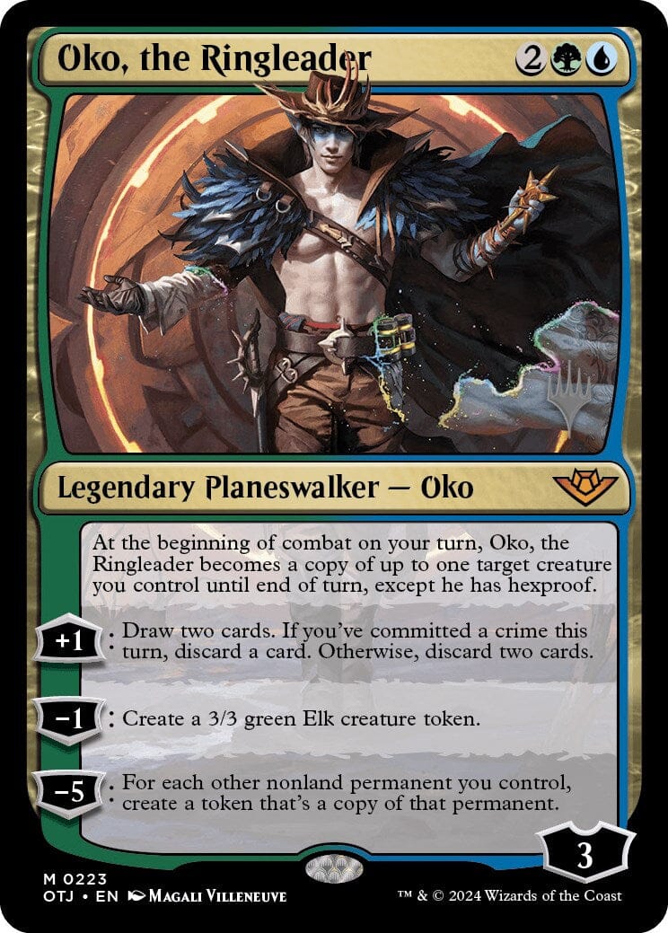 Oko, the Ringleader (Promo Pack) [Outlaws of Thunder Junction Promos] MTG Single Magic: The Gathering  | Multizone: Comics And Games