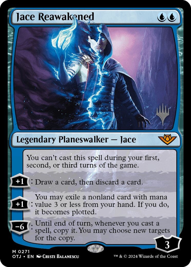 Jace Reawakened (Promo Pack) [Outlaws of Thunder Junction Promos] MTG Single Magic: The Gathering  | Multizone: Comics And Games