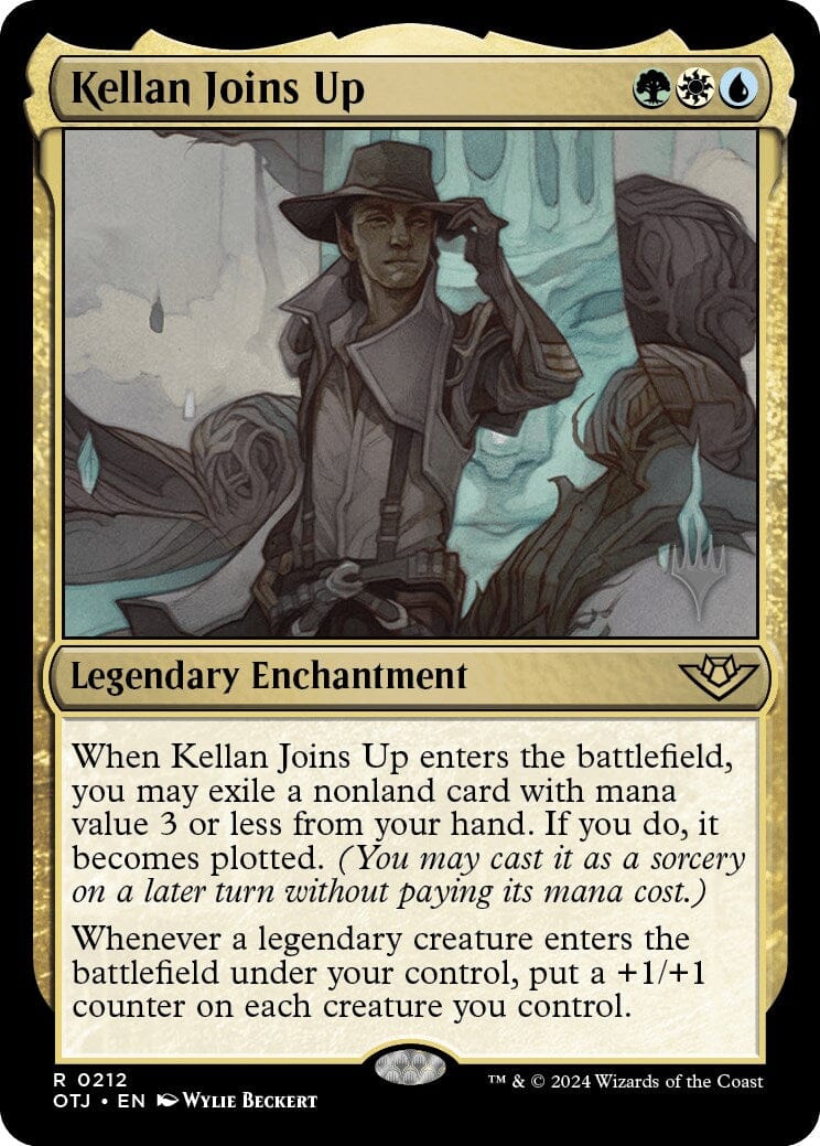 Kellan Joins Up (Promo Pack) [Outlaws of Thunder Junction Promos] MTG Single Magic: The Gathering  | Multizone: Comics And Games