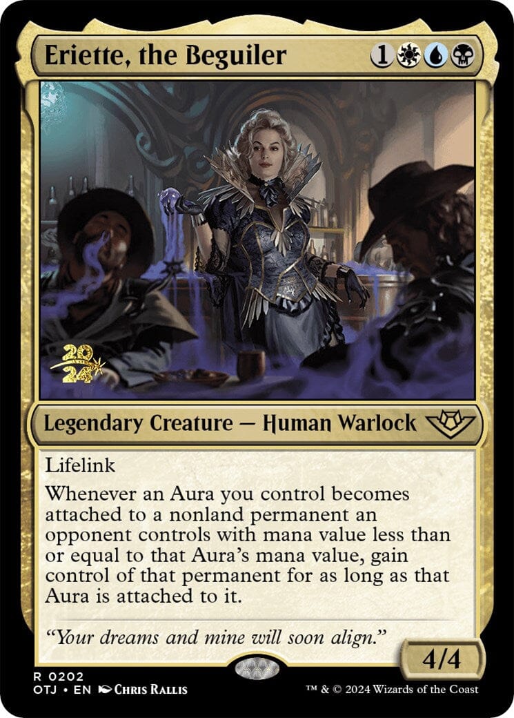 Eriette, the Beguiler [Outlaws of Thunder Junction Prerelease Promos] MTG Single Magic: The Gathering  | Multizone: Comics And Games