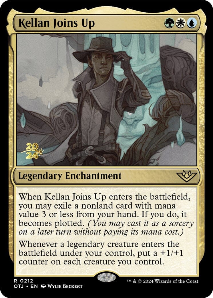 Kellan Joins Up [Outlaws of Thunder Junction Prerelease Promos] MTG Single Magic: The Gathering  | Multizone: Comics And Games