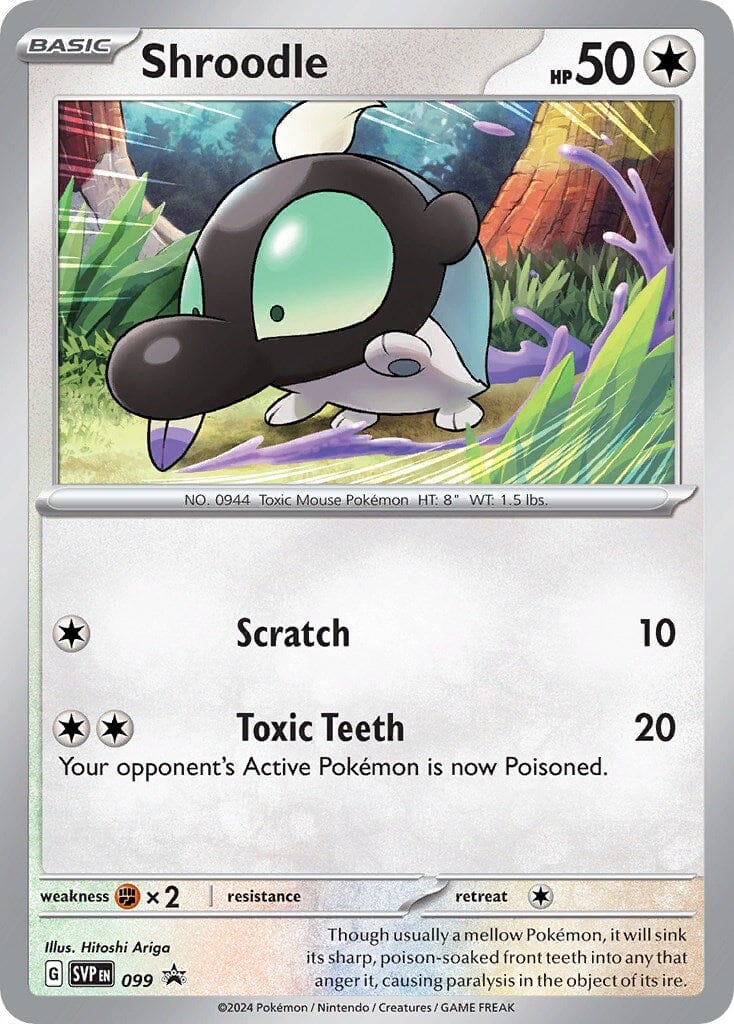Shroodle (099) [Scarlet & Violet: Black Star Promos] Pokemon Single Pokémon  | Multizone: Comics And Games