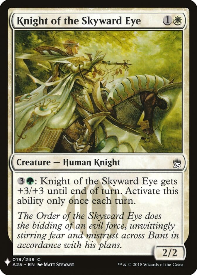 Knight of the Skyward Eye [Mystery Booster] MTG Single Magic: The Gathering  | Multizone: Comics And Games
