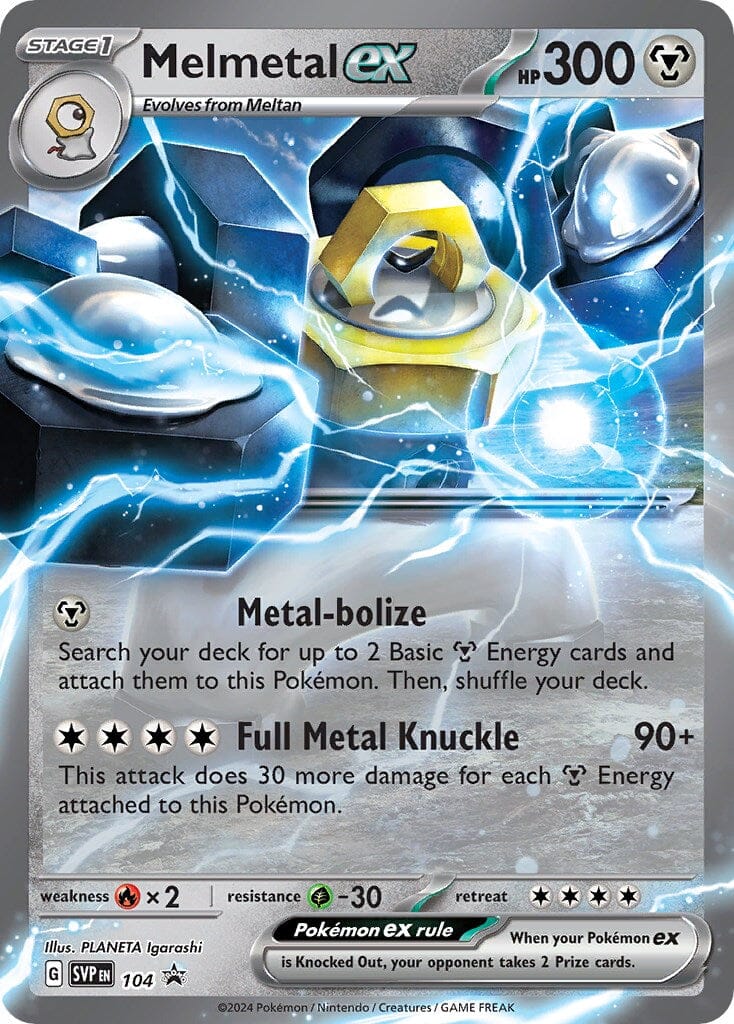 Melmetal ex (104) [Scarlet & Violet: Black Star Promos] Pokemon Single Pokémon  | Multizone: Comics And Games