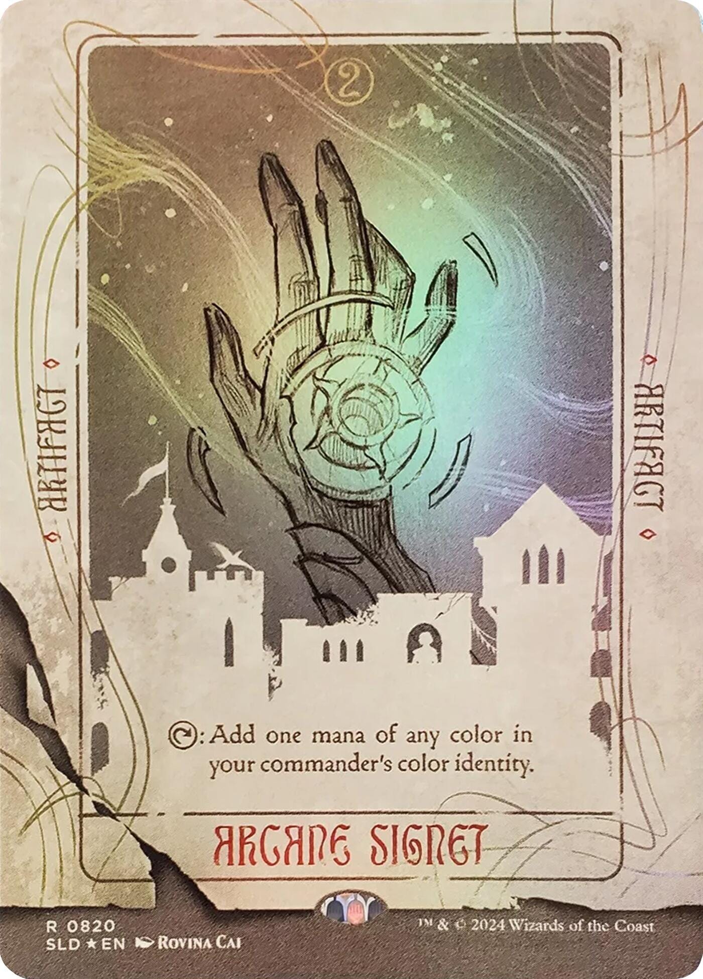 Arcane Signet (0820) (Rainbow Foil) [Secret Lair Drop Series] MTG Single Magic: The Gathering  | Multizone: Comics And Games