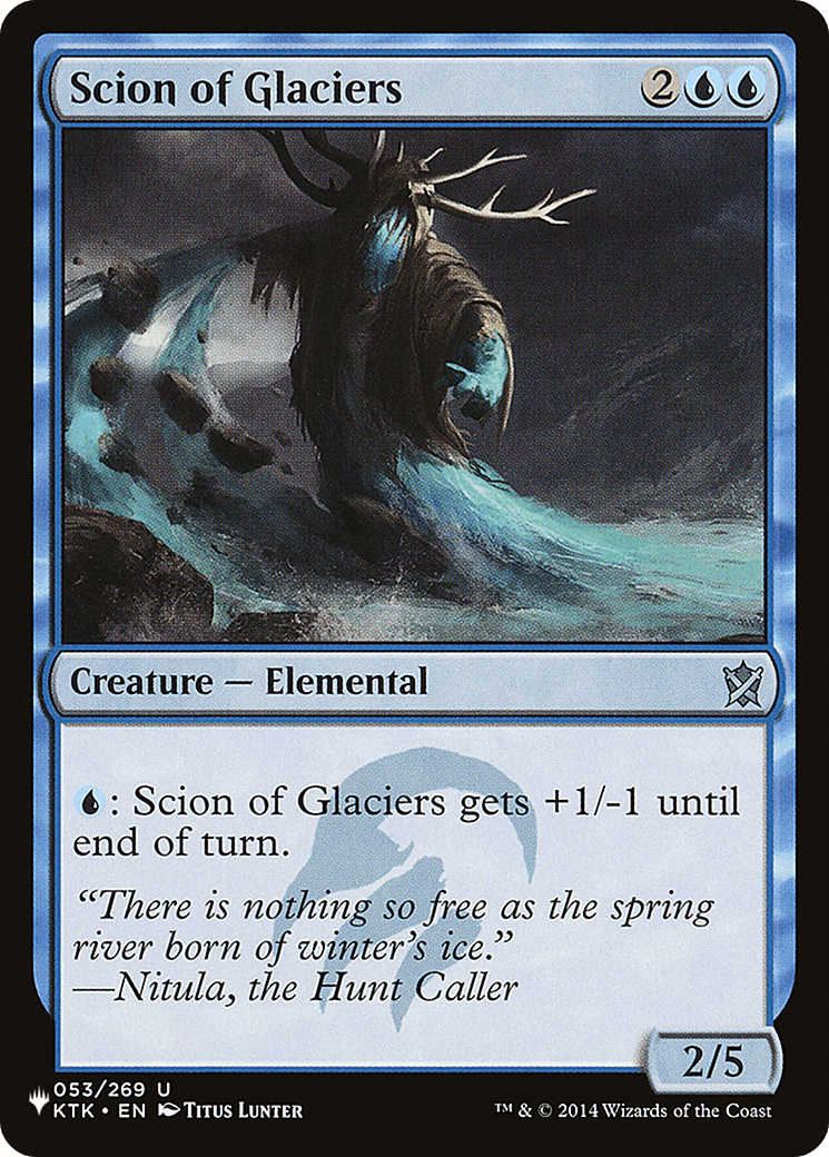 Scion of Glaciers [The List] MTG Single Magic: The Gathering  | Multizone: Comics And Games