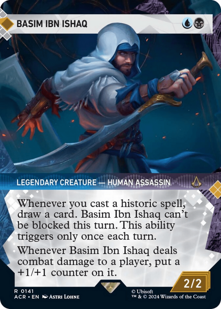 Basim Ibn Ishaq (Showcase) [Assassin's Creed] MTG Single Magic: The Gathering  | Multizone: Comics And Games