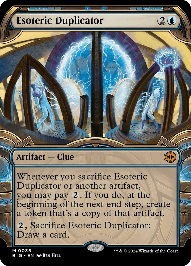 Esoteric Duplicator (Showcase) [Outlaws of Thunder Junction: The Big Score] MTG Single Magic: The Gathering  | Multizone: Comics And Games
