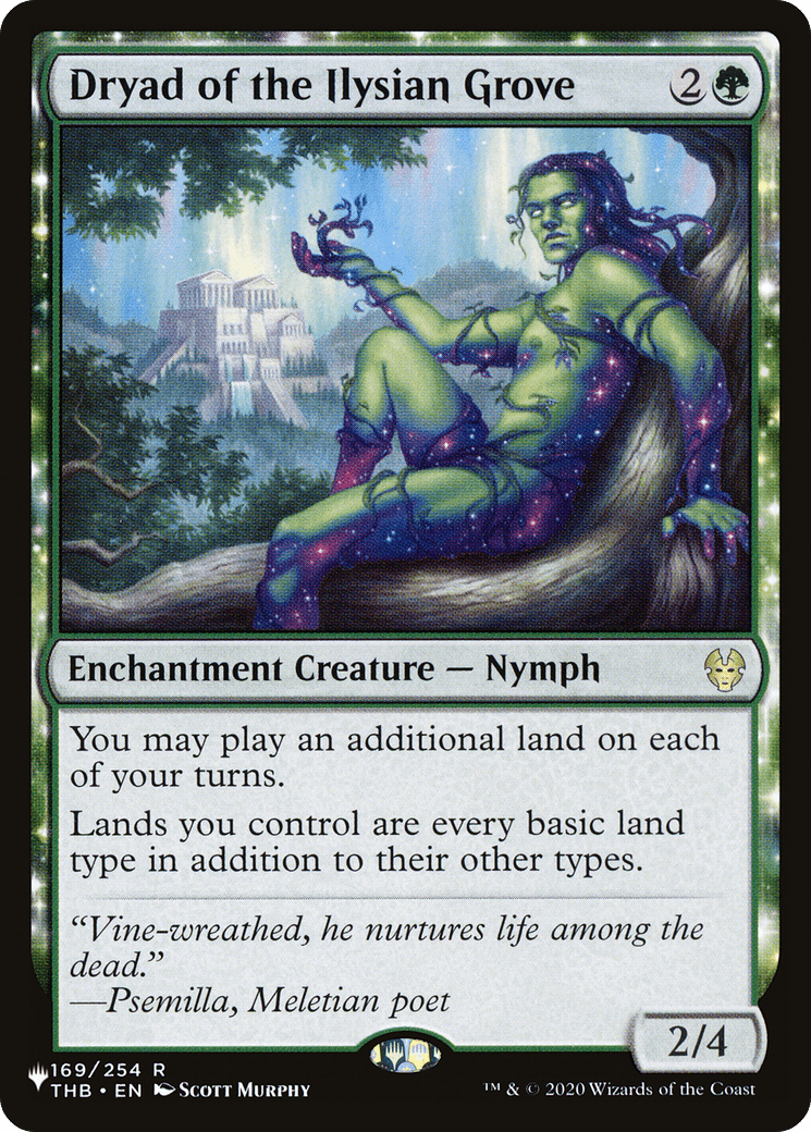 Dryad of the Ilysian Grove [The List] MTG Single Magic: The Gathering  | Multizone: Comics And Games
