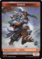 Goblin // Solider (0004) Double-Sided Token [Tarkir: Dragonstorm Commander Tokens] MTG Single Magic: The Gathering  | Multizone: Comics And Games