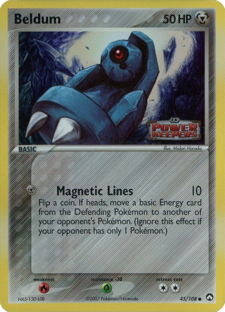 Beldum (45/108) (Stamped) [EX: Power Keepers] Pokemon Single Pokémon  | Multizone: Comics And Games