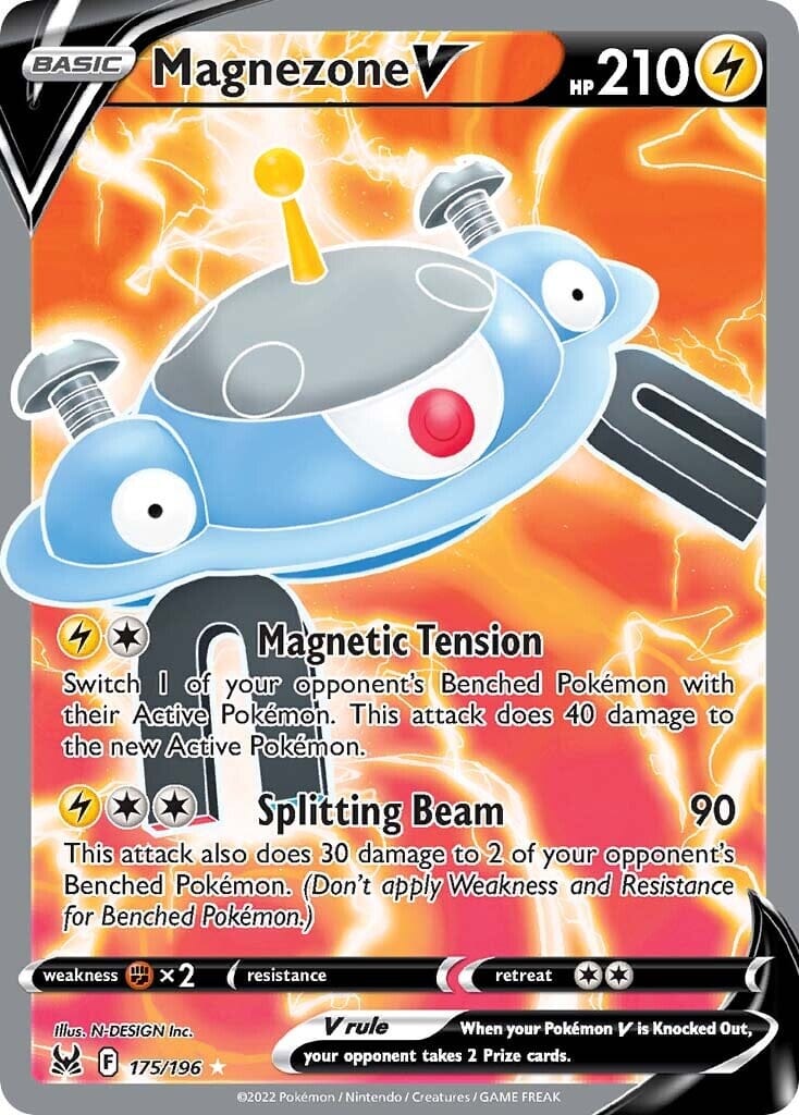 Magnezone V (175/196) [Sword & Shield: Lost Origin] Pokemon Single Pokémon  | Multizone: Comics And Games