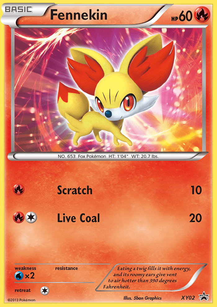 Fennekin (XY02) [XY: Black Star Promos] Pokemon Single Pokémon  | Multizone: Comics And Games