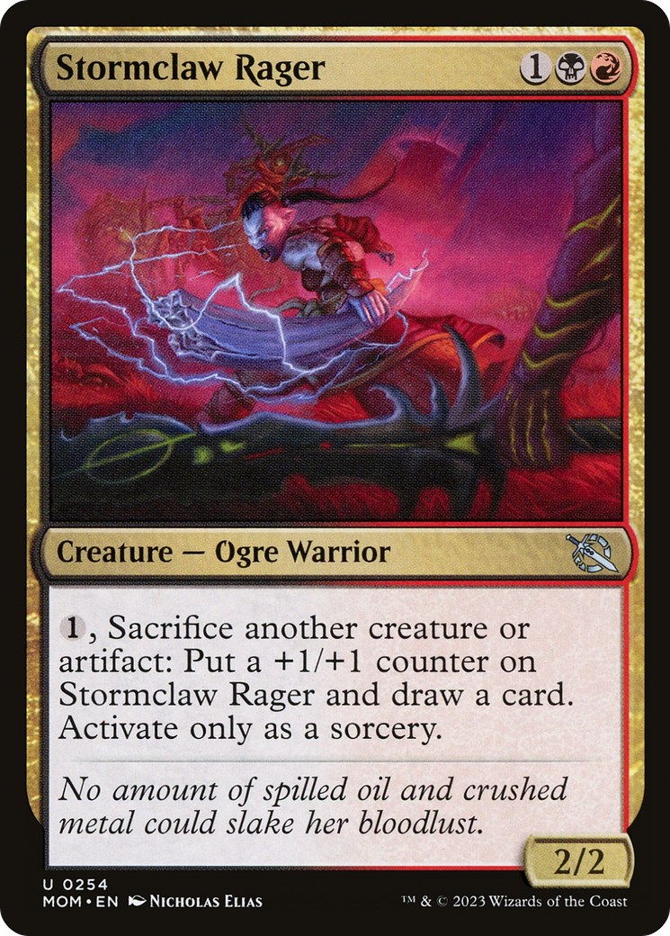 Stormclaw Rager [March of the Machine] MTG Single Magic: The Gathering  | Multizone: Comics And Games