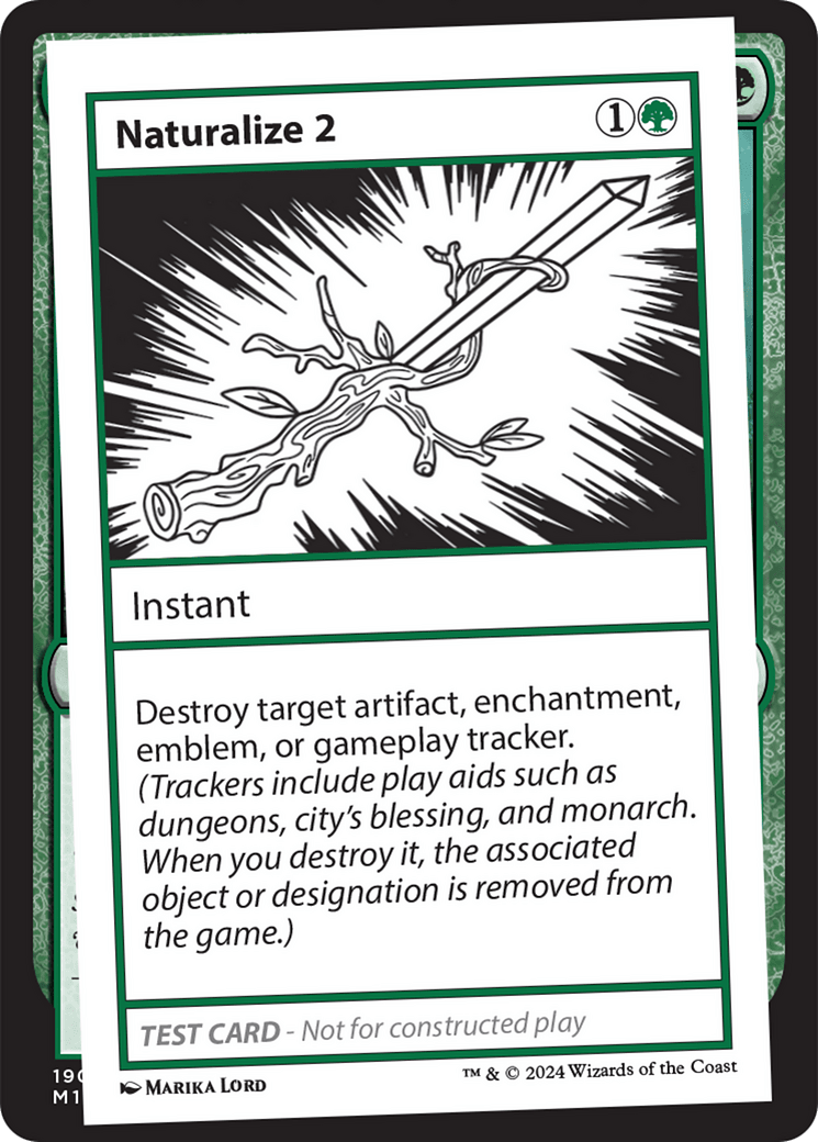 Naturalize 2 [Mystery Booster 2 Playtest Cards] MTG Single Magic: The Gathering  | Multizone: Comics And Games