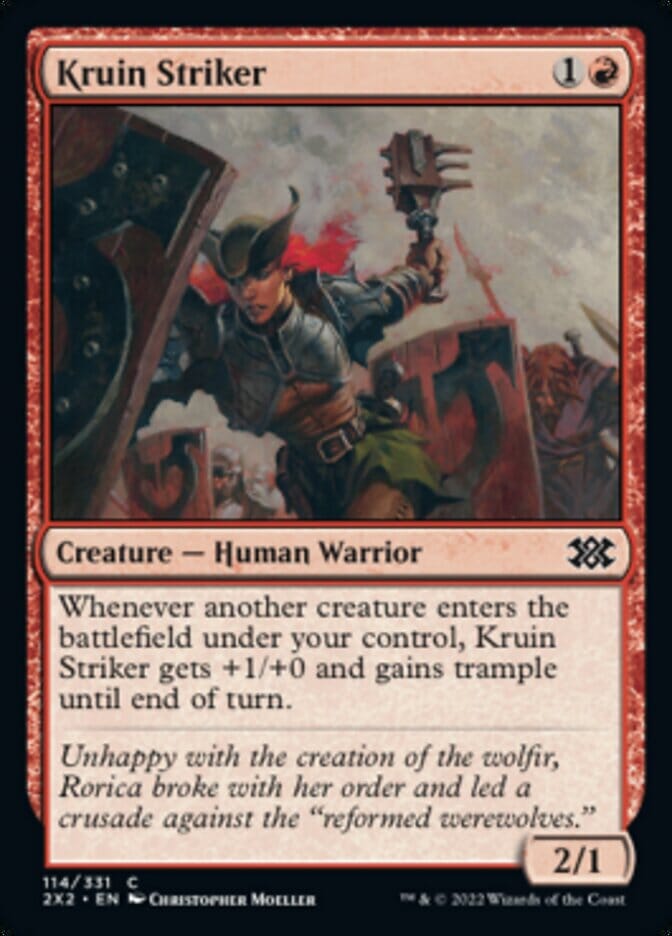Kruin Striker [Double Masters 2022] MTG Single Magic: The Gathering  | Multizone: Comics And Games