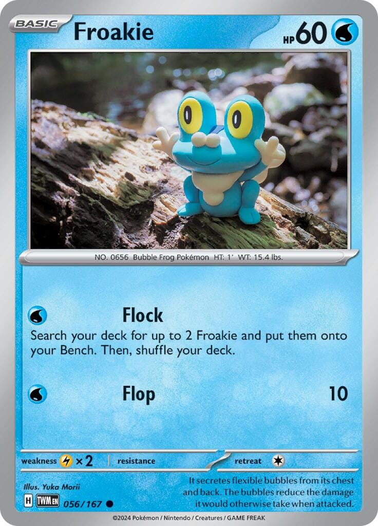 Froakie (056/167) [Scarlet & Violet: Twilight Masquerade] Pokemon Single Pokémon  | Multizone: Comics And Games