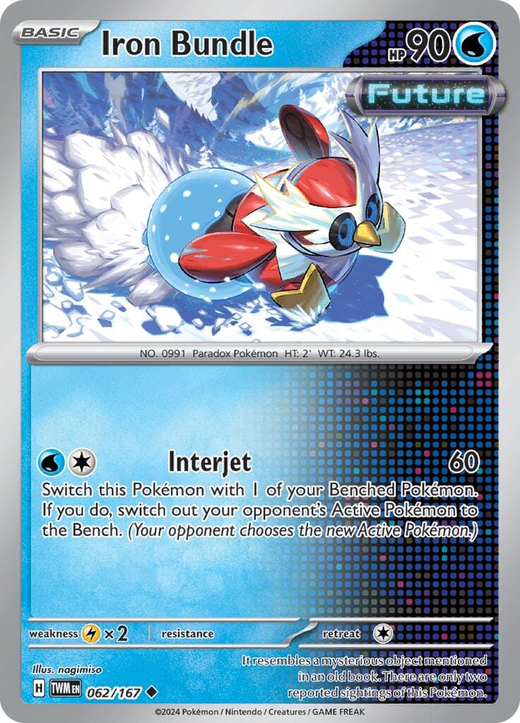 Iron Bundle (062/167) [Scarlet & Violet: Twilight Masquerade] Pokemon Single Pokémon  | Multizone: Comics And Games