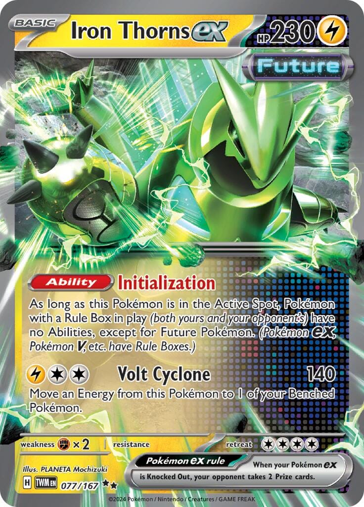 Iron Thorns ex (077/167) [Scarlet & Violet: Twilight Masquerade] Pokemon Single Pokémon  | Multizone: Comics And Games