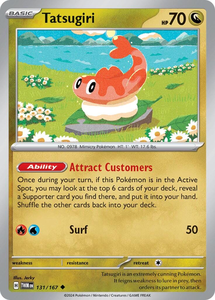 Tatsugiri (131/167) [Scarlet & Violet: Twilight Masquerade] Pokemon Single Pokémon  | Multizone: Comics And Games