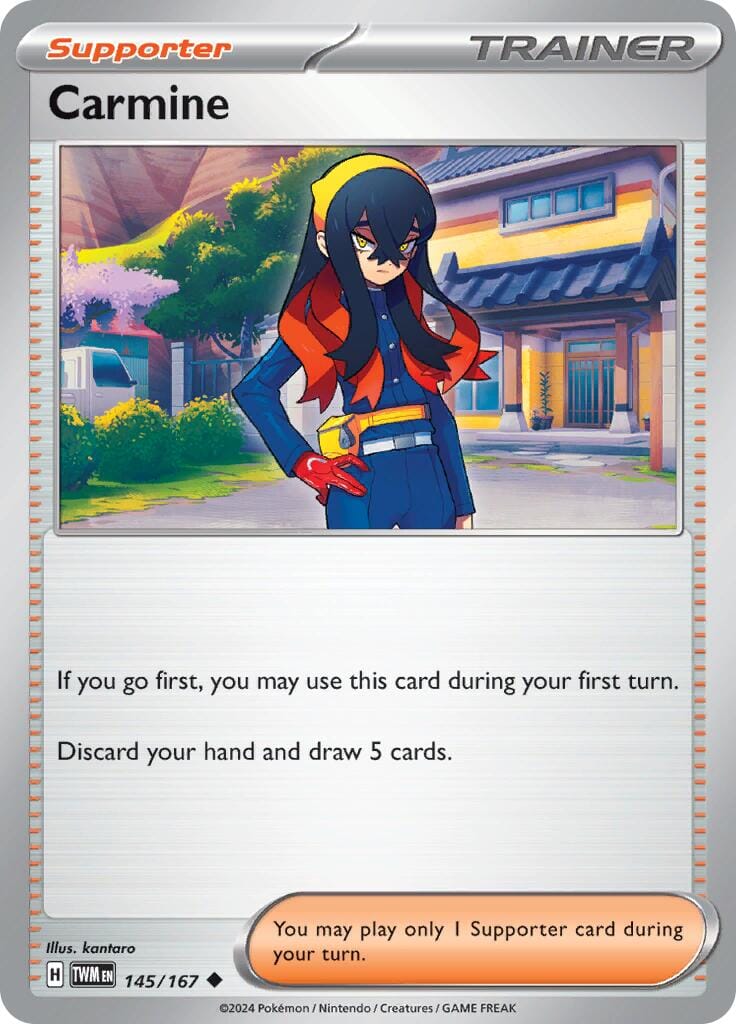 Carmine (145/167) [Scarlet & Violet: Twilight Masquerade] Pokemon Single Pokémon  | Multizone: Comics And Games