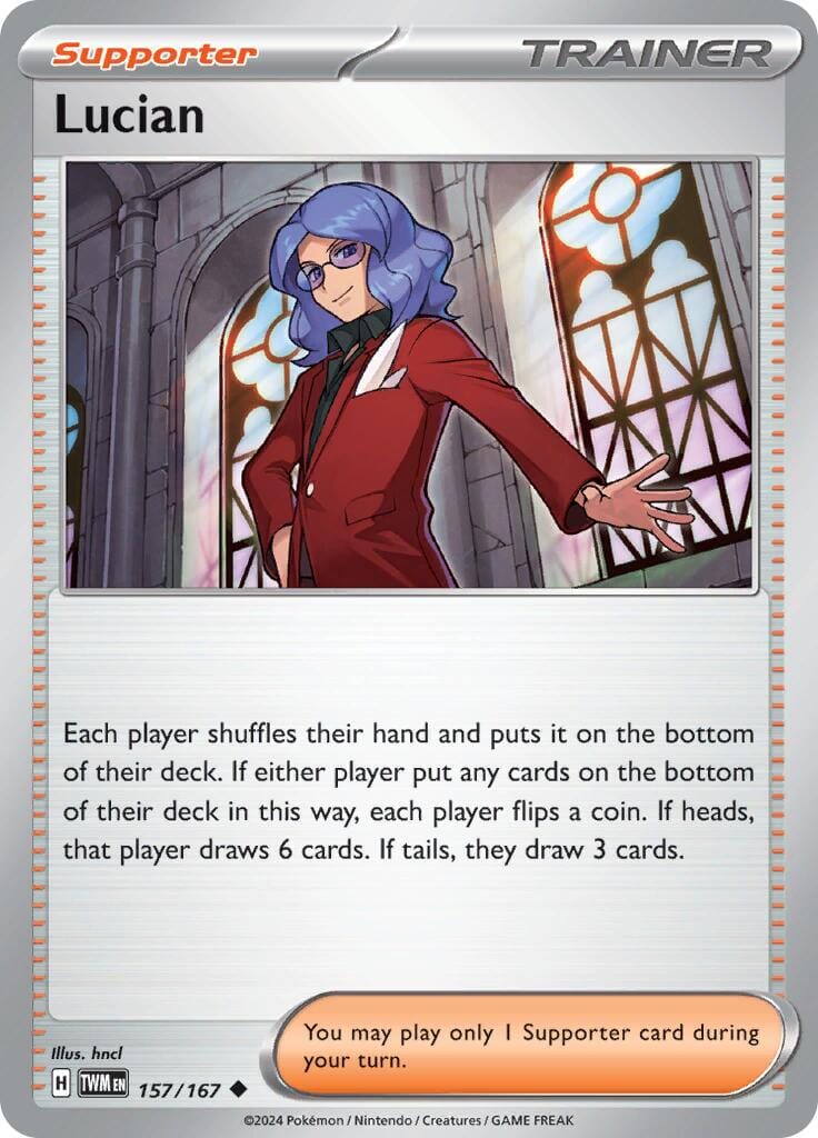 Lucian (157/167) [Scarlet & Violet: Twilight Masquerade] Pokemon Single Pokémon  | Multizone: Comics And Games