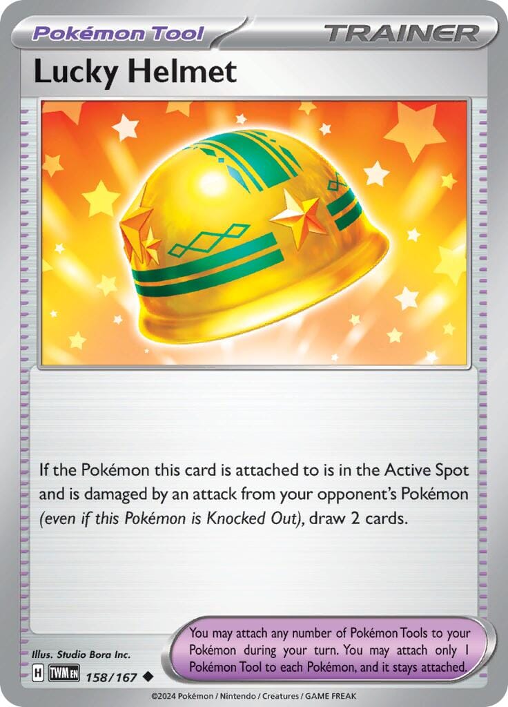 Lucky Helmet (158/167) [Scarlet & Violet: Twilight Masquerade] Pokemon Single Pokémon  | Multizone: Comics And Games